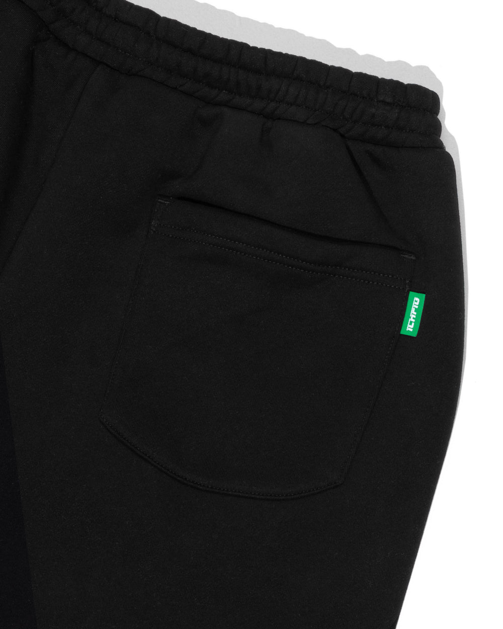 Cinch-Up Track Pants - Black