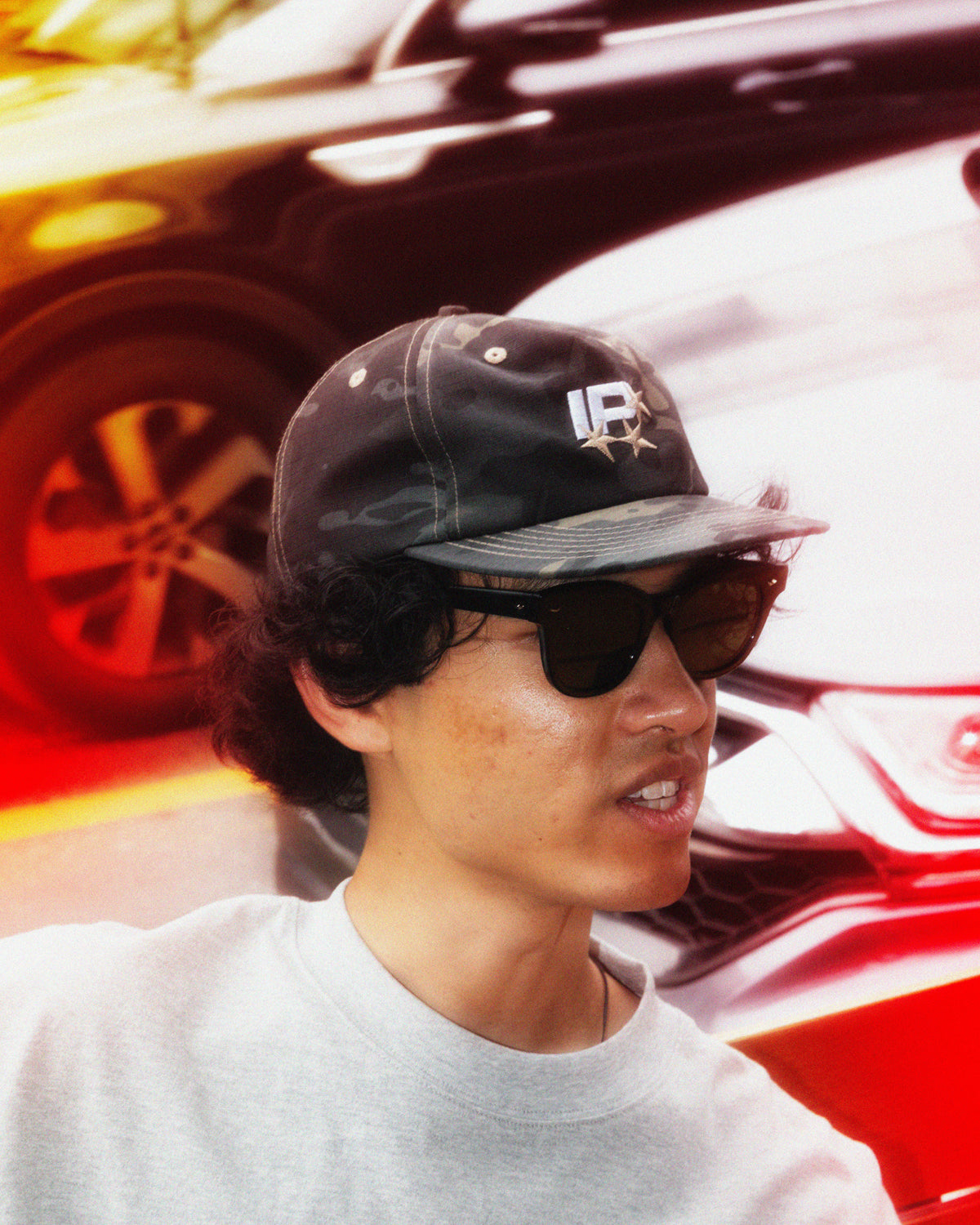 Capital Snapback Hat - Black Camo