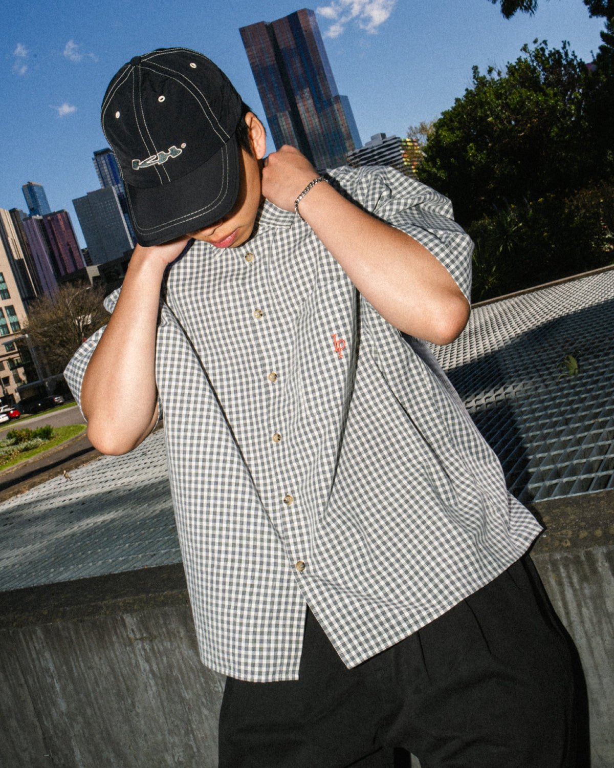 Heritage Plaid Shirt - Cream / Black