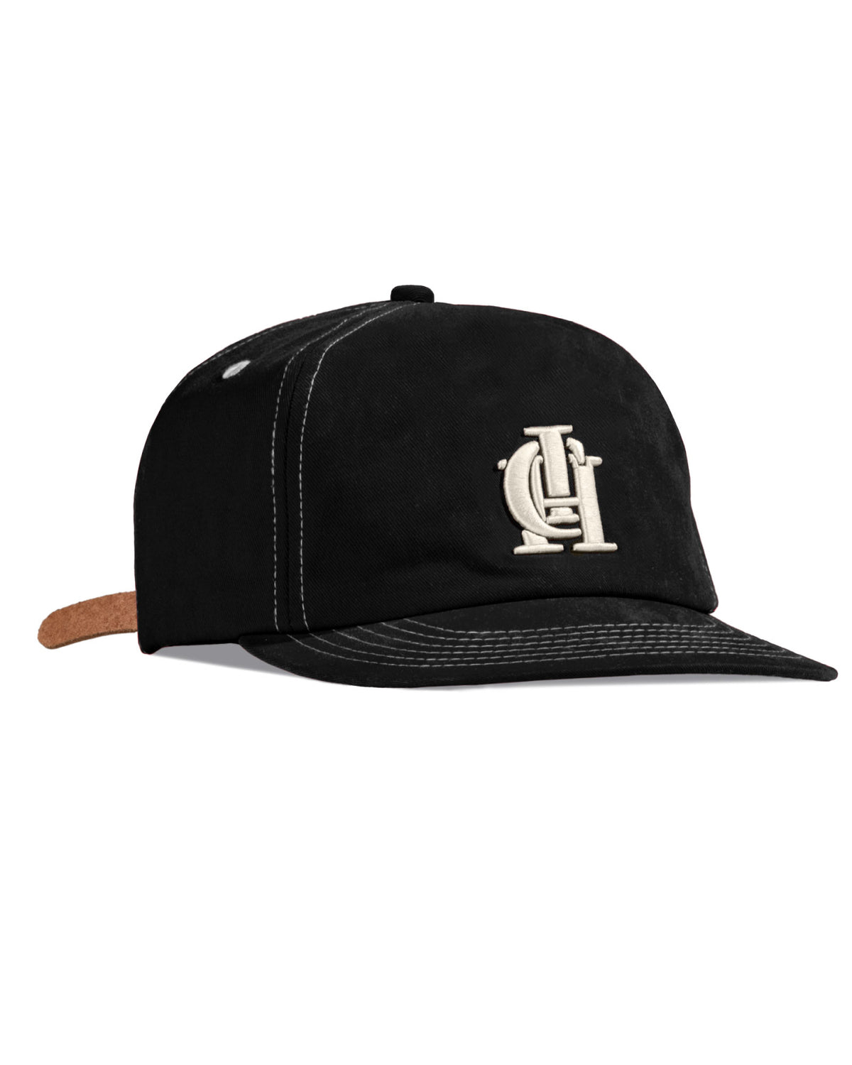 Monogram Ball Cap - Black