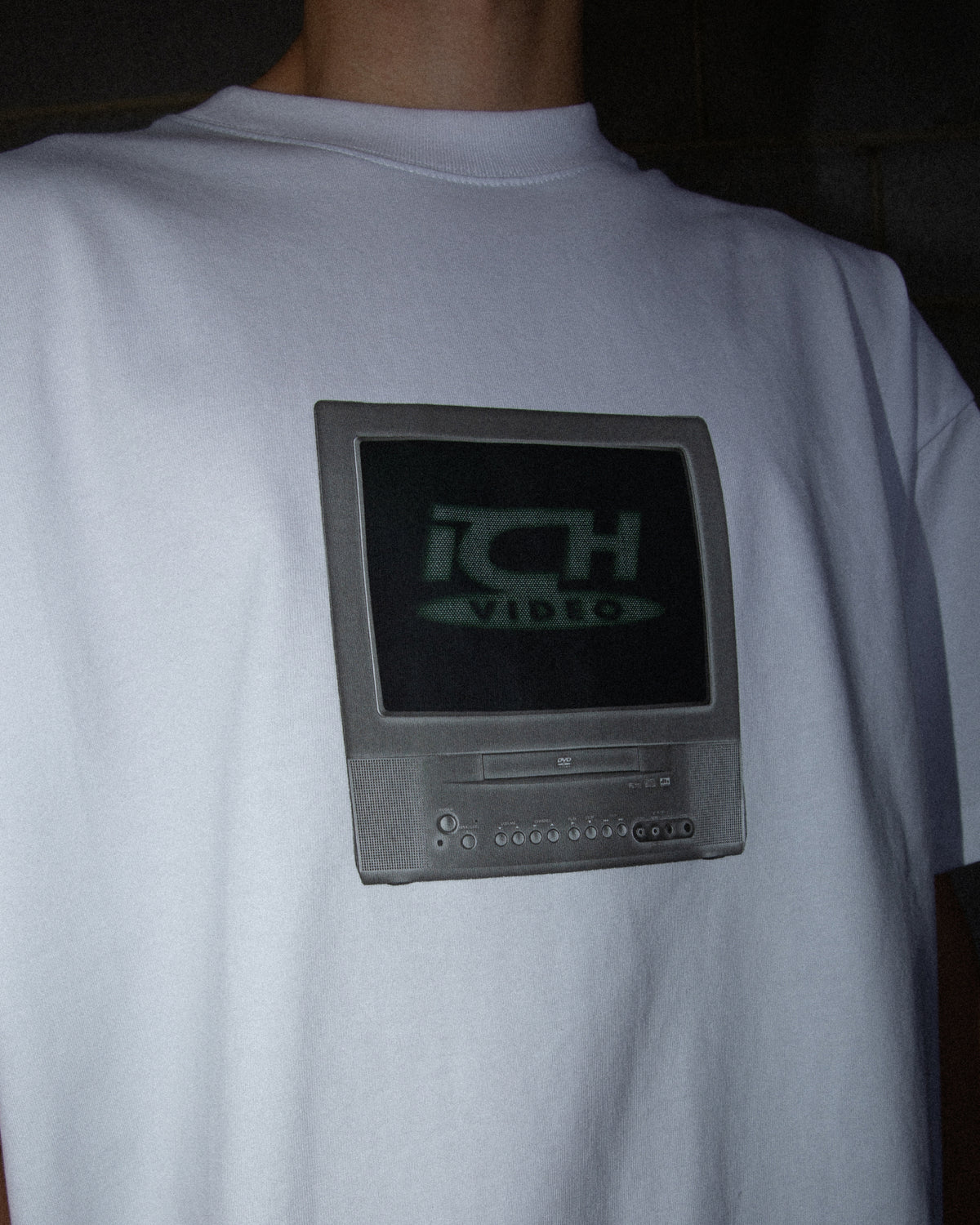 DVD Video Tee - White