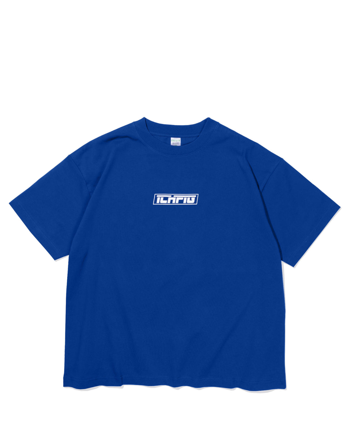 Strike Logo Tee - Royal / White