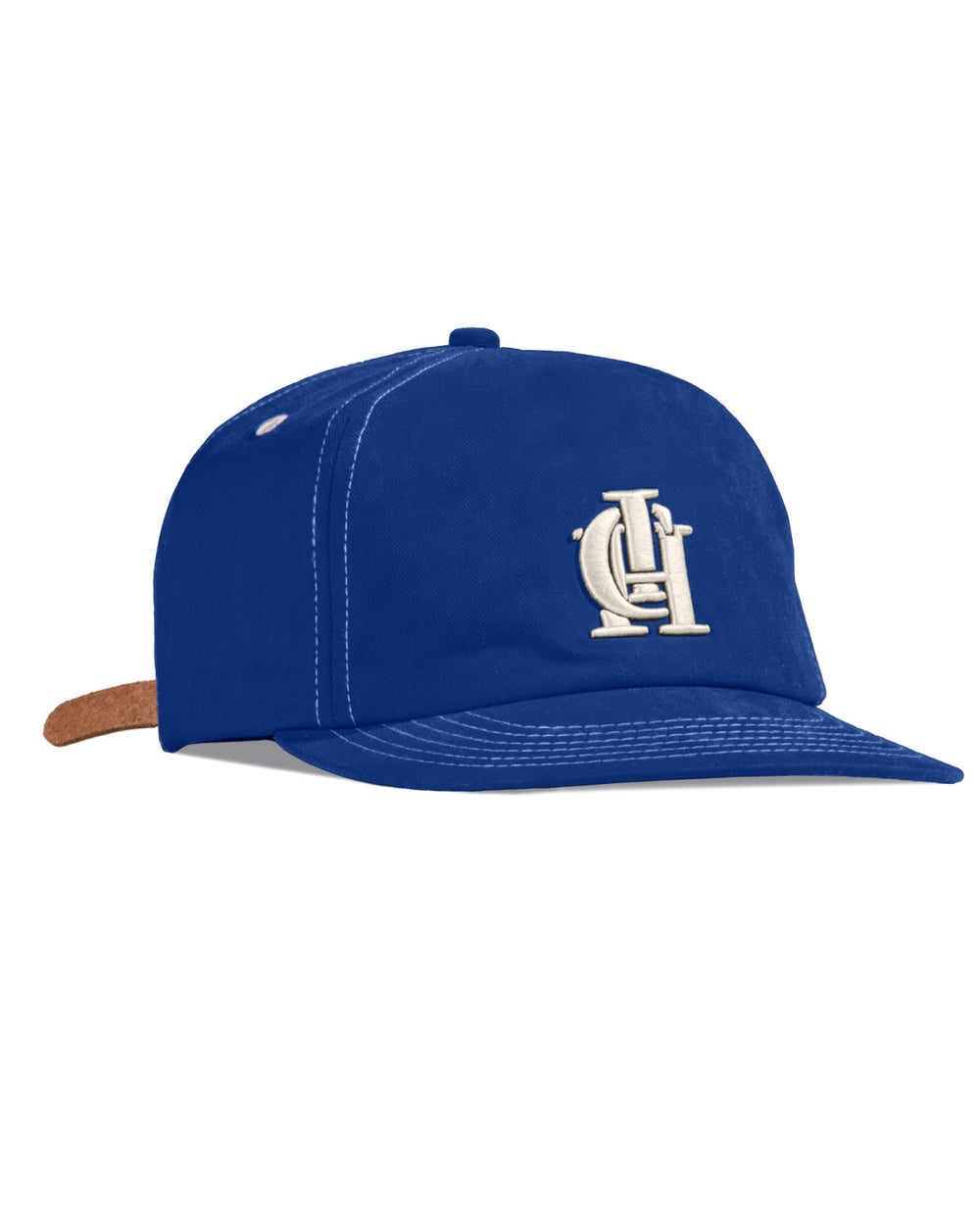 Monogram Ball Cap - Royal Blue