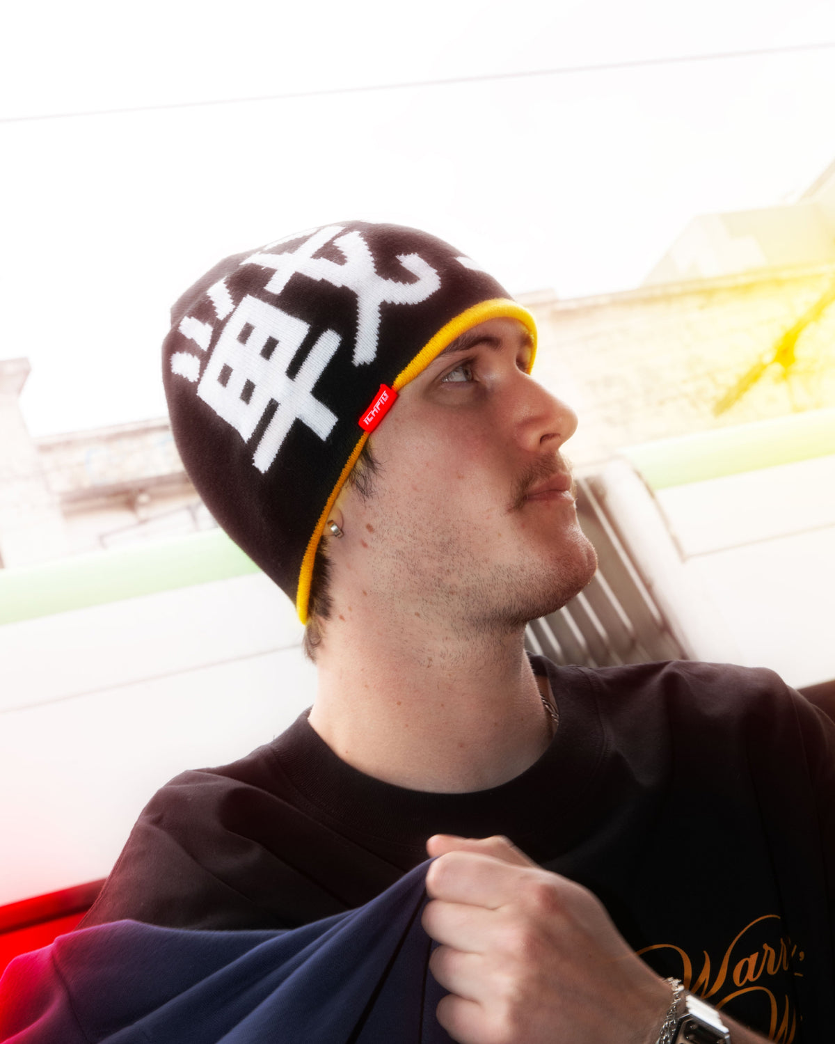 Warrior Reversible Skully - Yellow / Black