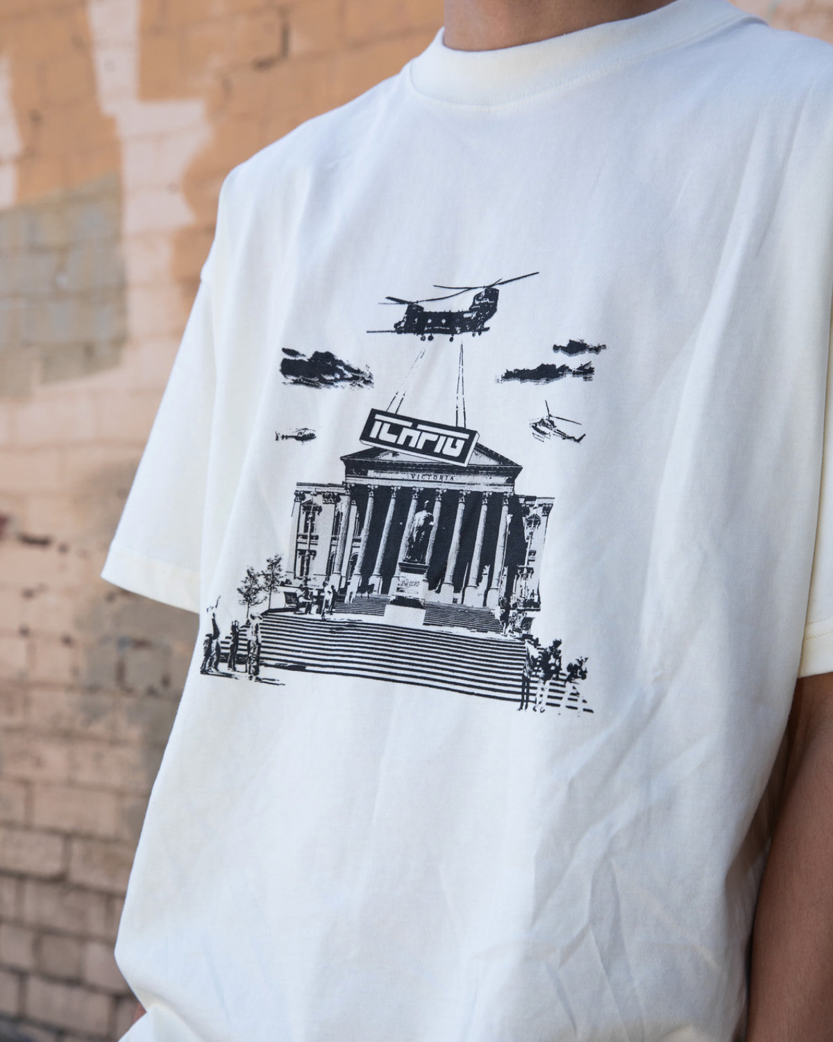 State Library Tee - Natural