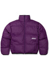 Odyssey Reversible Puffer Jacket - Olive / Grape