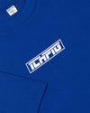 Strike Logo Tee - Royal / White