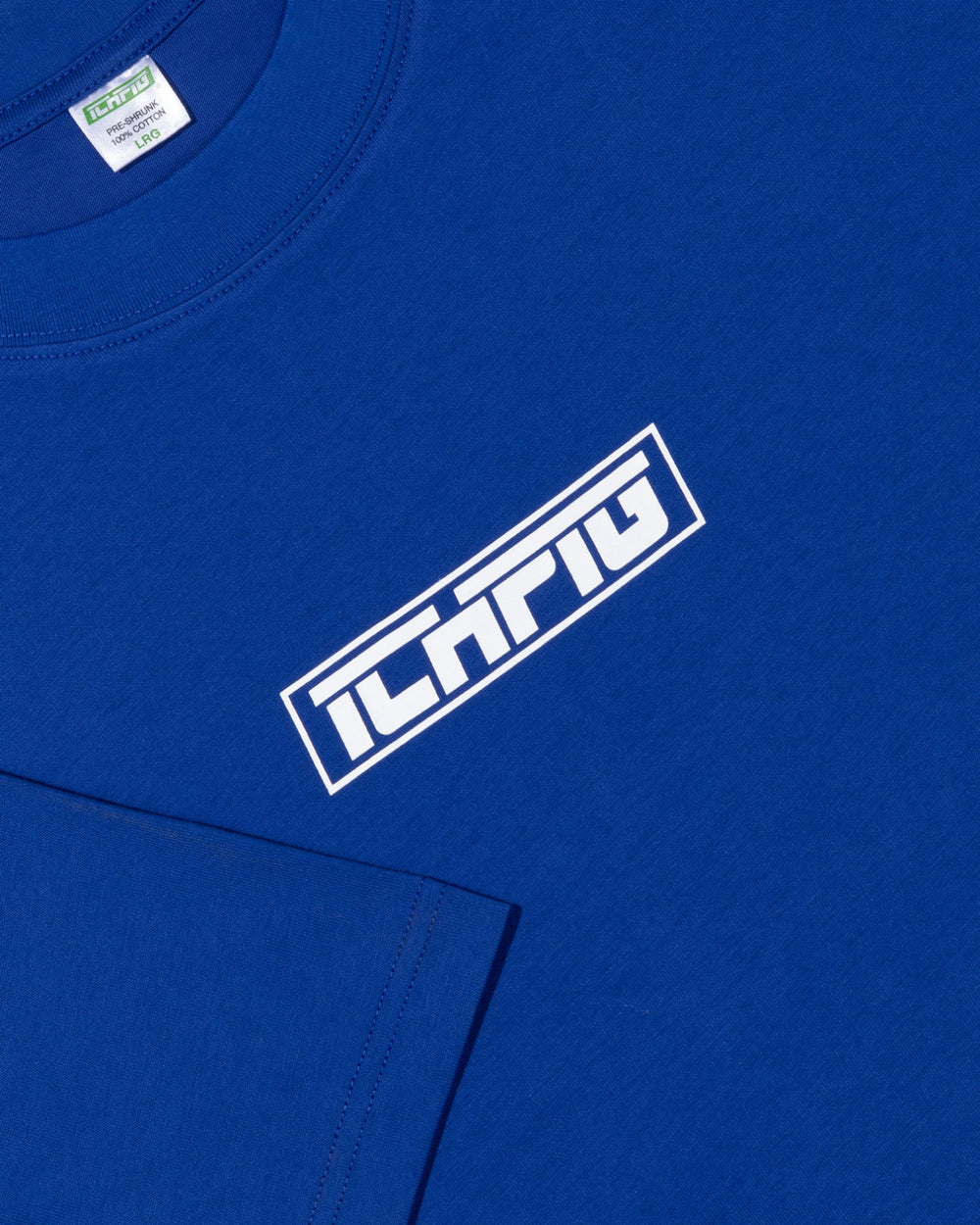 Strike Logo Tee - Royal / White