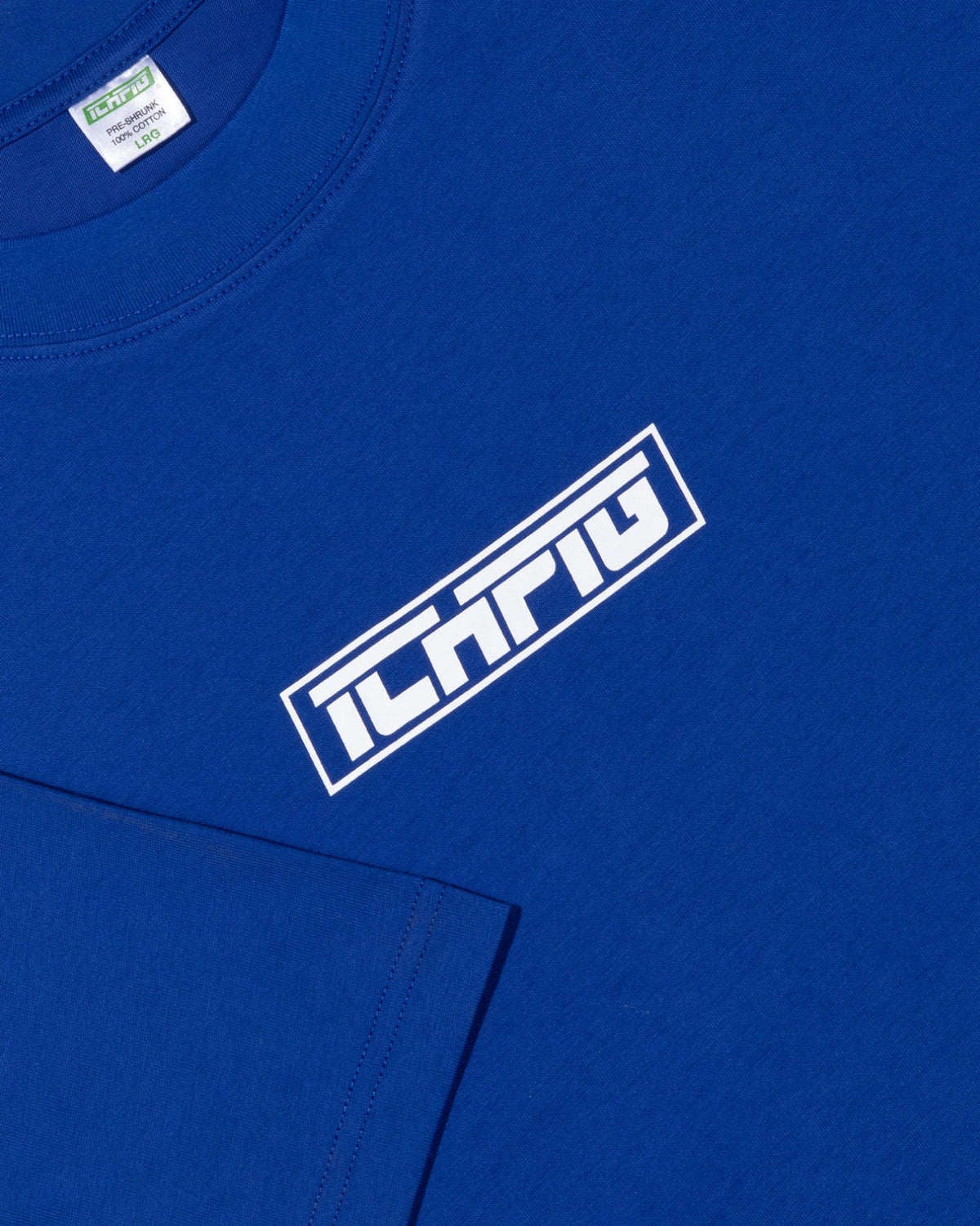 Strike Logo Tee - Royal / White