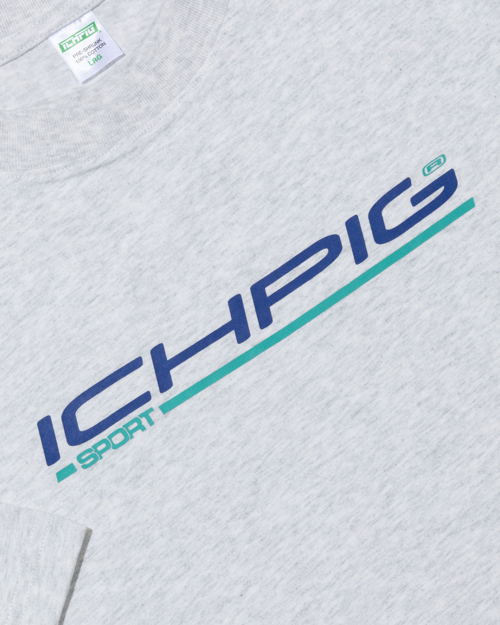 Sportsline Tee - White Marle