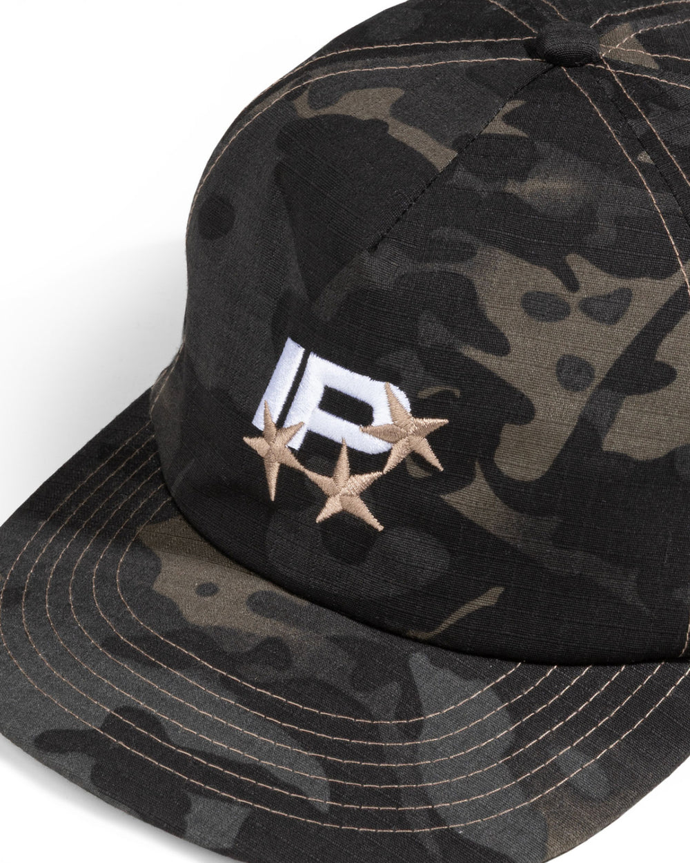 Capital Snapback Hat - Black Camo