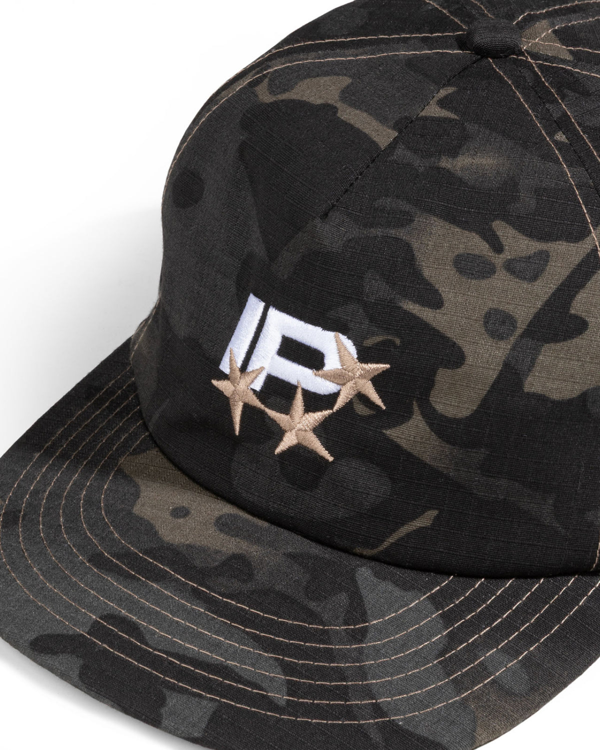 Capital Snapback Hat - Black Camo