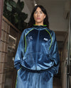 Breaker Velour Jacket - Steel
