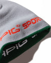 Sports Reversible Skull Beanie - Light Grey / Dark Teal