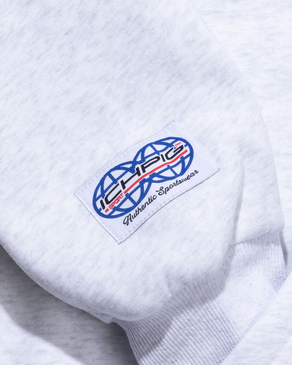 Sports Pullcord Hood - White Marle