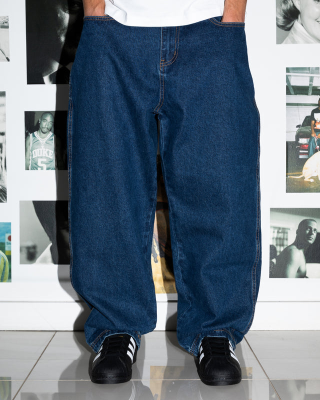 Pigasus Denim Jeans - Washed Indigo