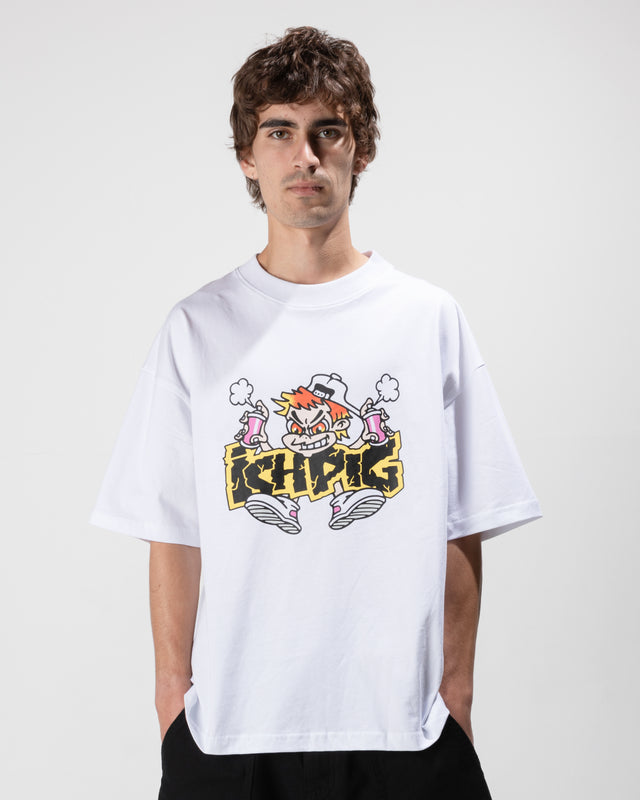 Aeroboy Tee - White