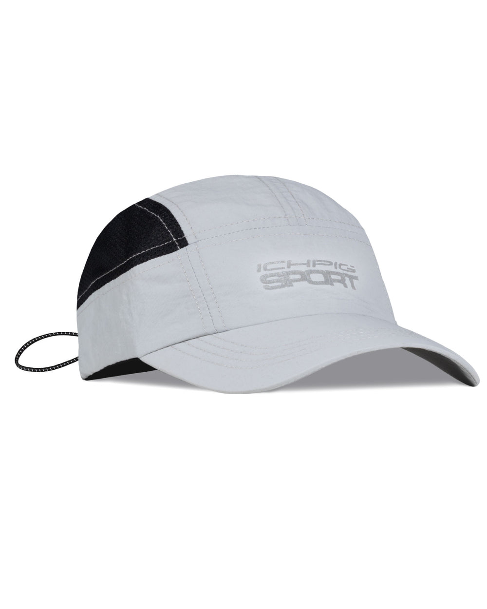 Sports Panel Cap - Light Grey