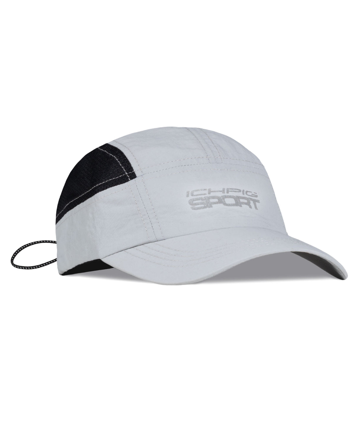 Sports Panel Cap - Light Grey