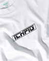 Strike Logo Tee - White / Black