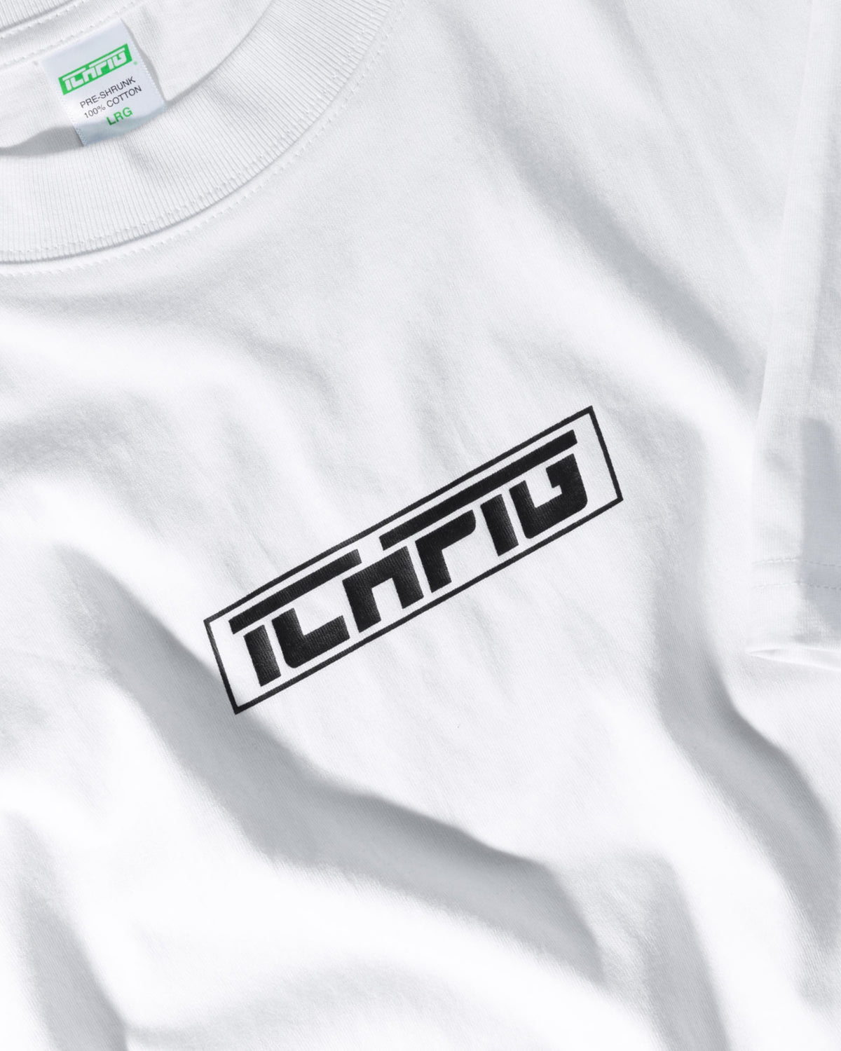 Strike Logo Tee - White / Black