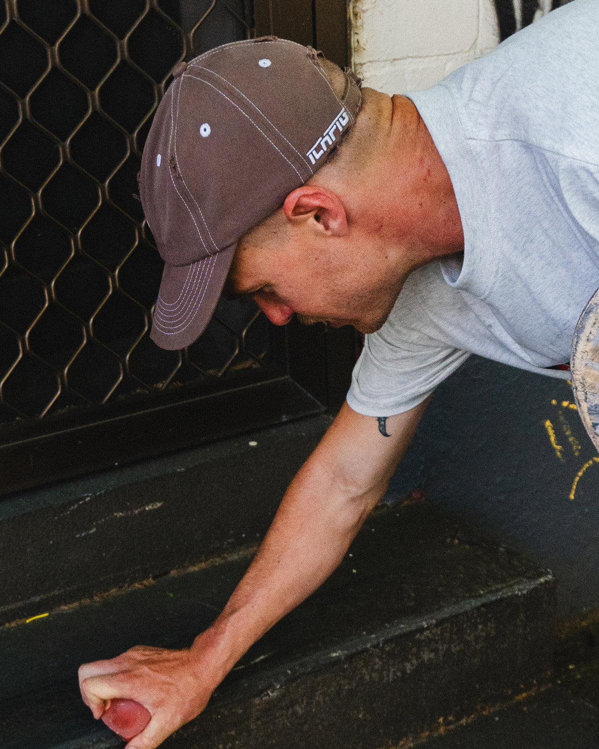 Pigasus Dad Cap - Washed Brown