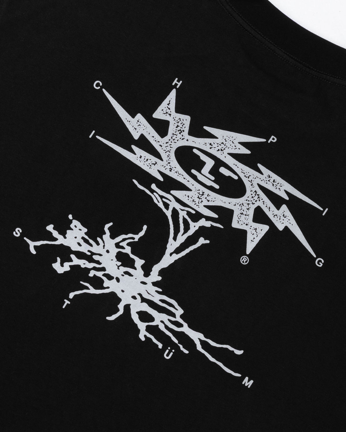StÜm Nature Tee - Black Reflective