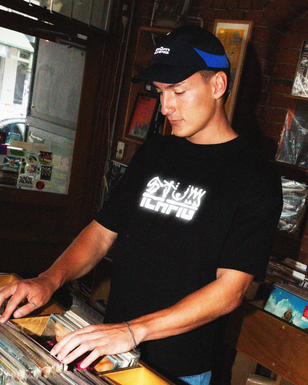 StÜm Nature Tee - Black Reflective