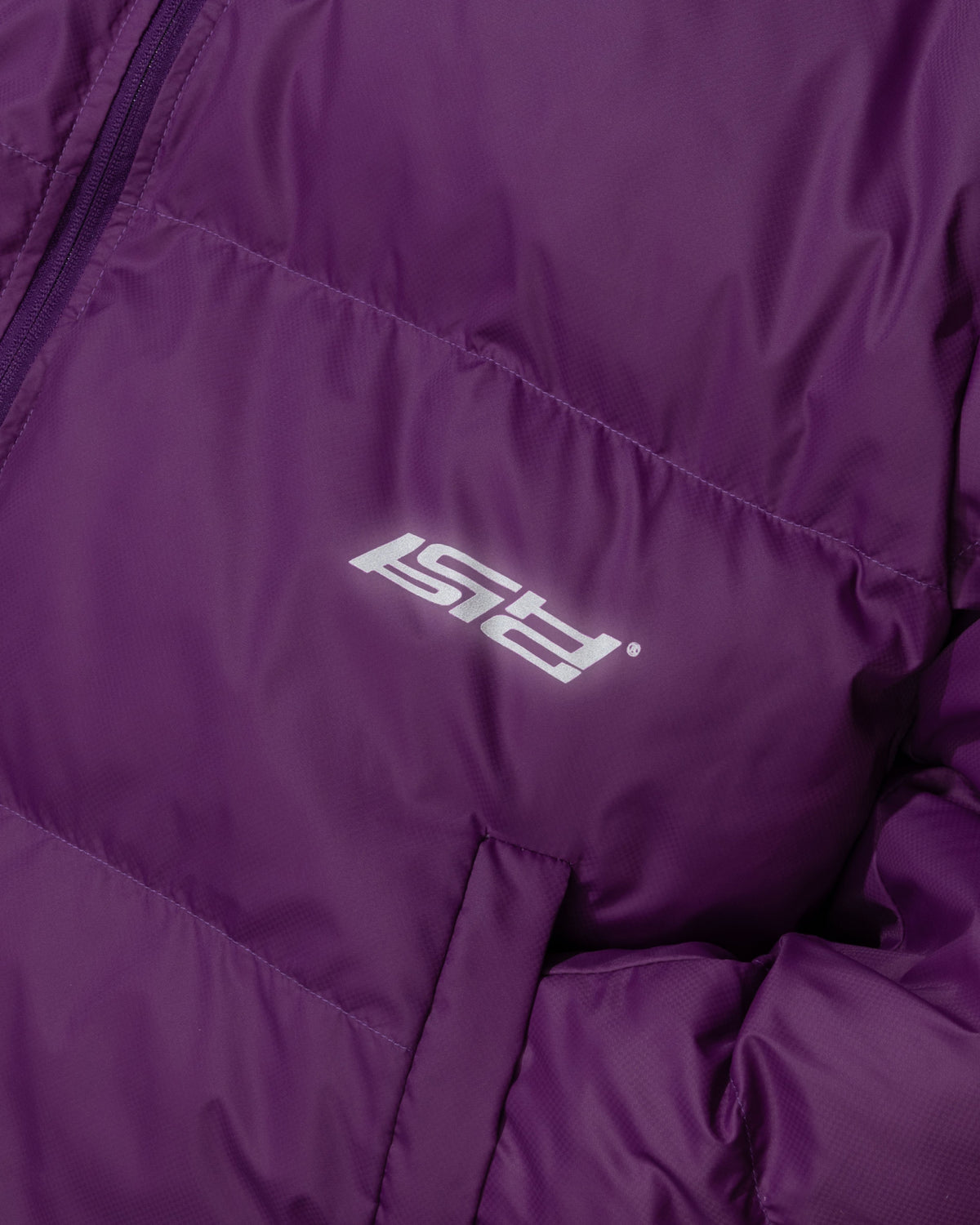 Odyssey Reversible Puffer Jacket - Olive / Grape