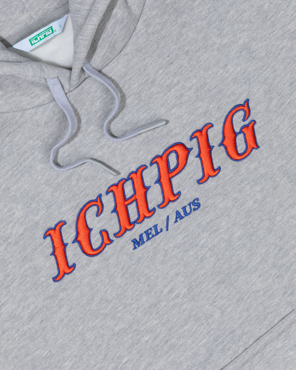 Players Pullcord Hood - Grey Marle