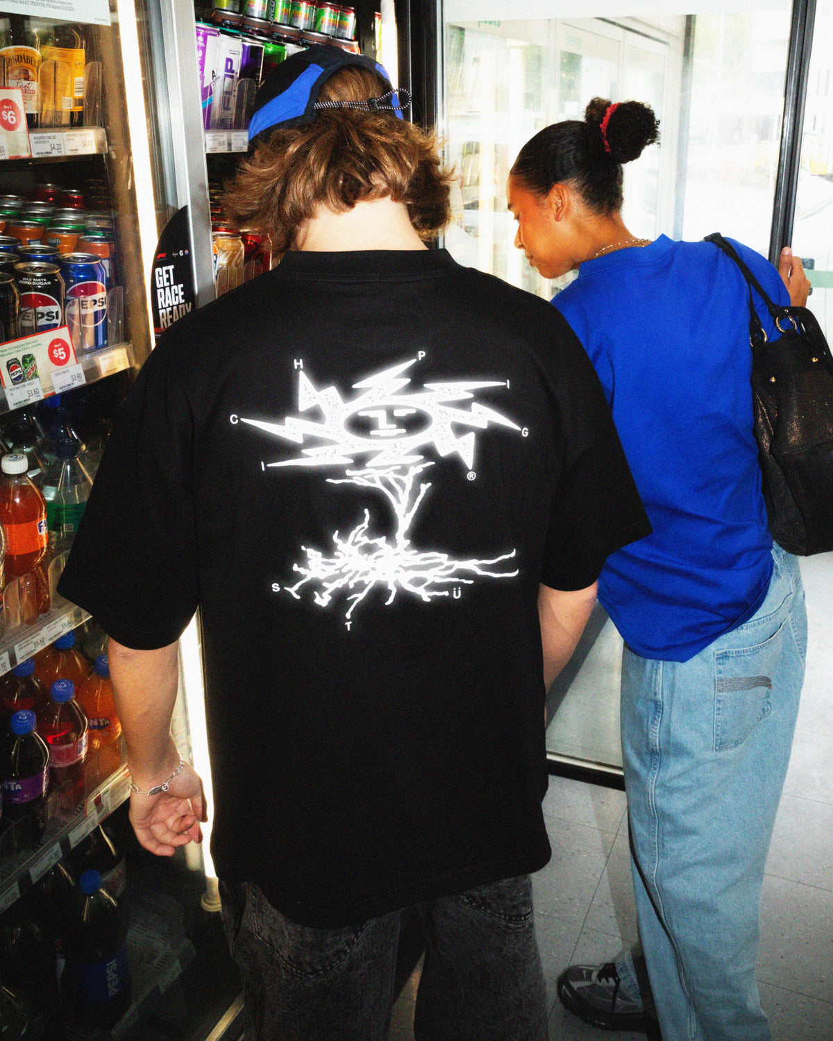 StÜm Nature Tee - Black Reflective