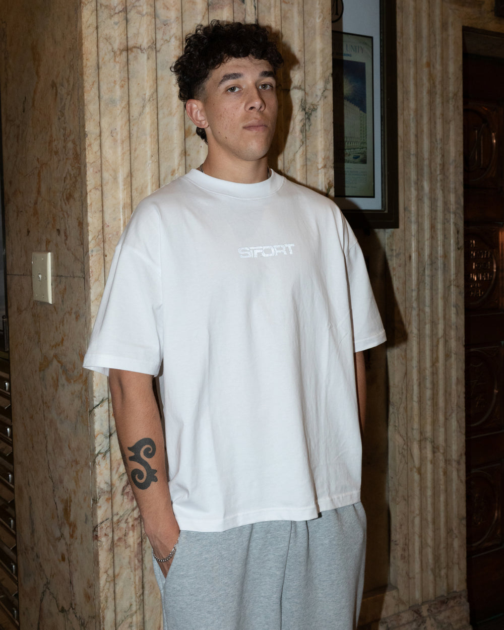 IP Sports Tee - White