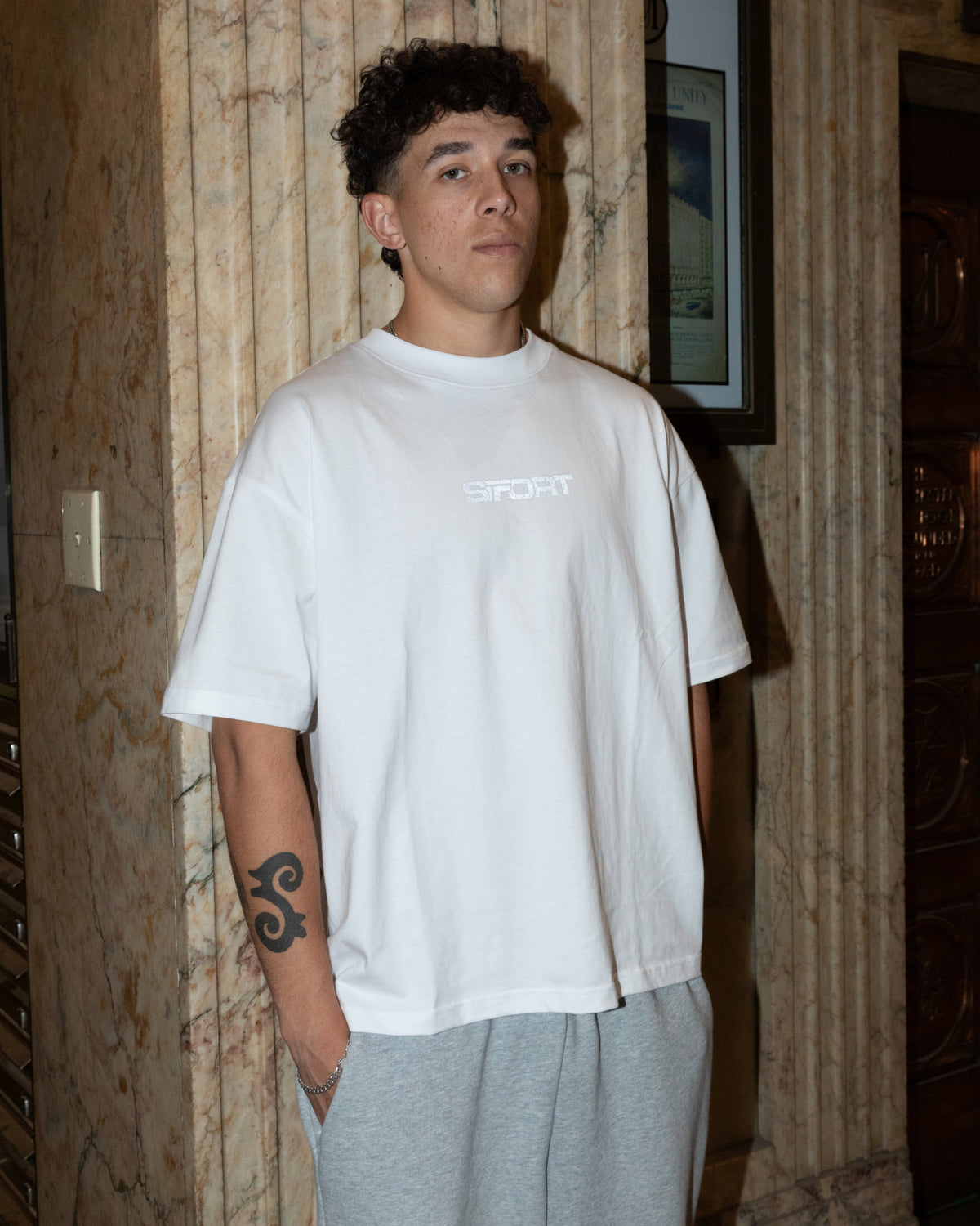 IP Sports Tee - White