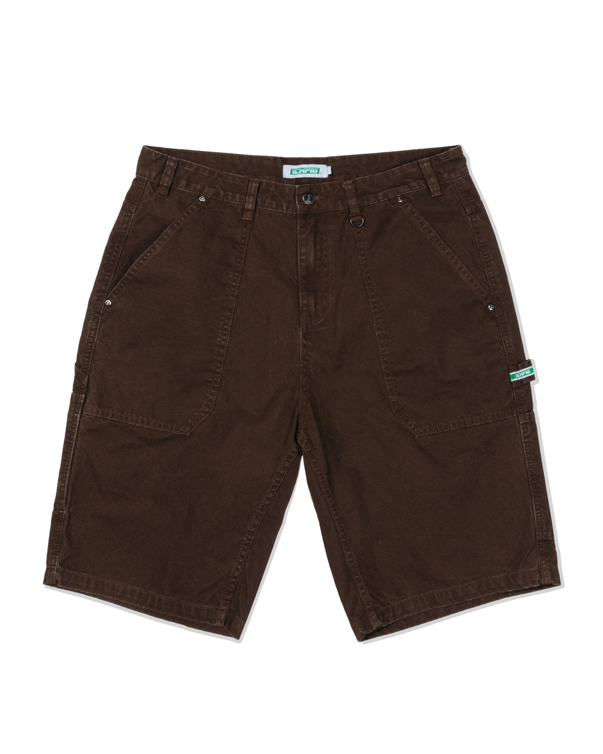 Workshop Canvas Shorts - Faded Brown