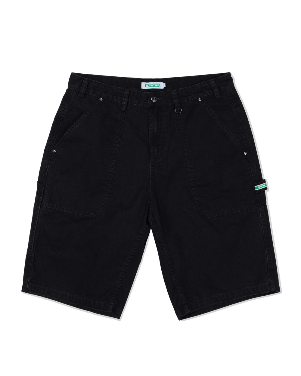 Workshop Canvas Shorts - Faded Black