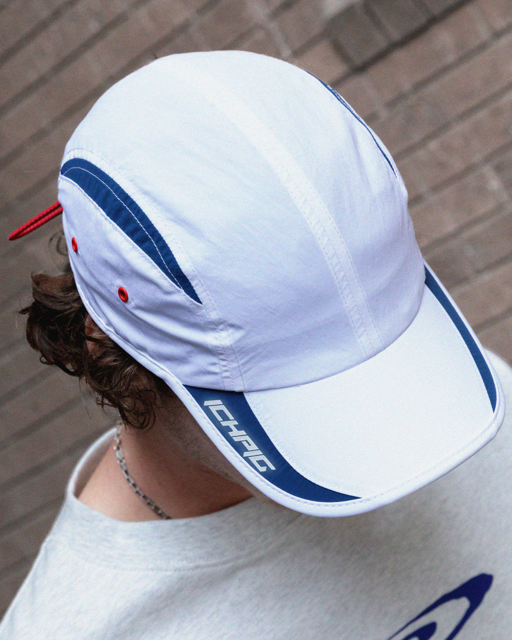 Breaker Panel Cap - White / Navy