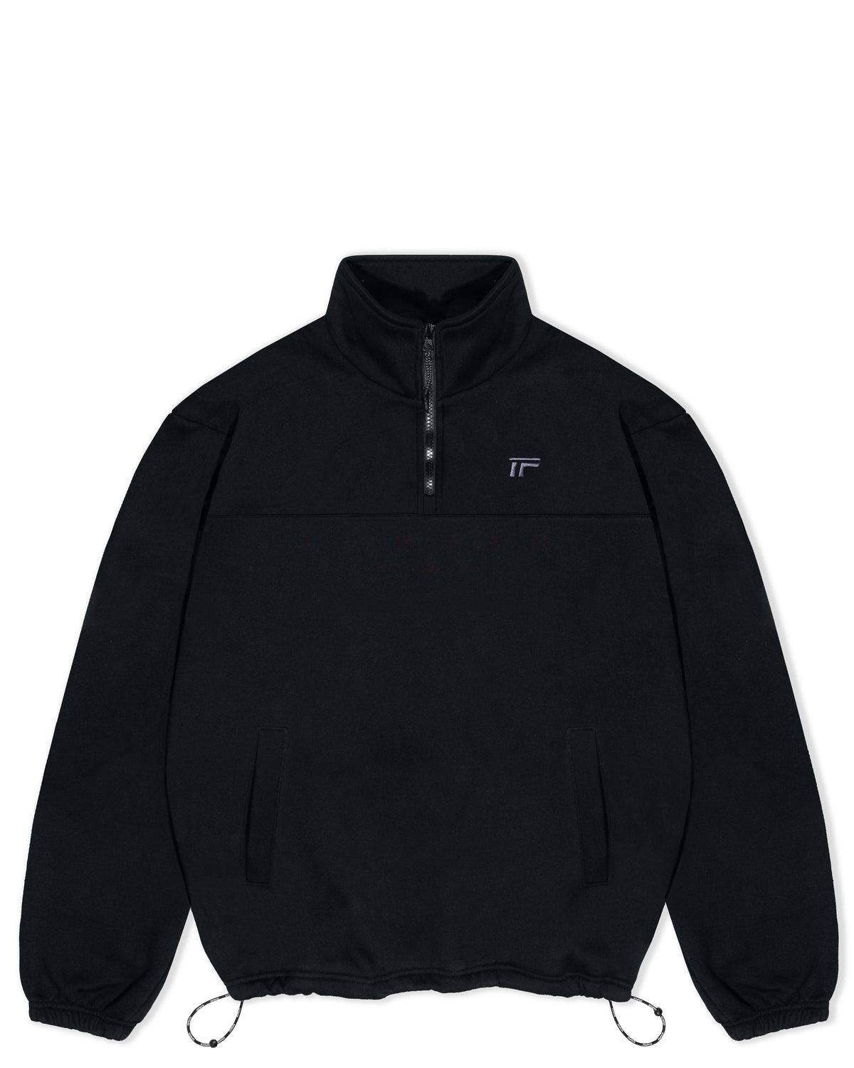 Strike Panel 1/4 Zip - Black