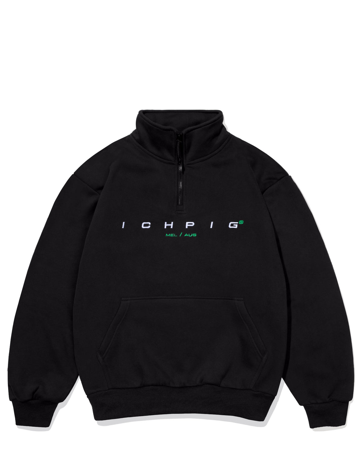 Capital 1/4 Zip - Black