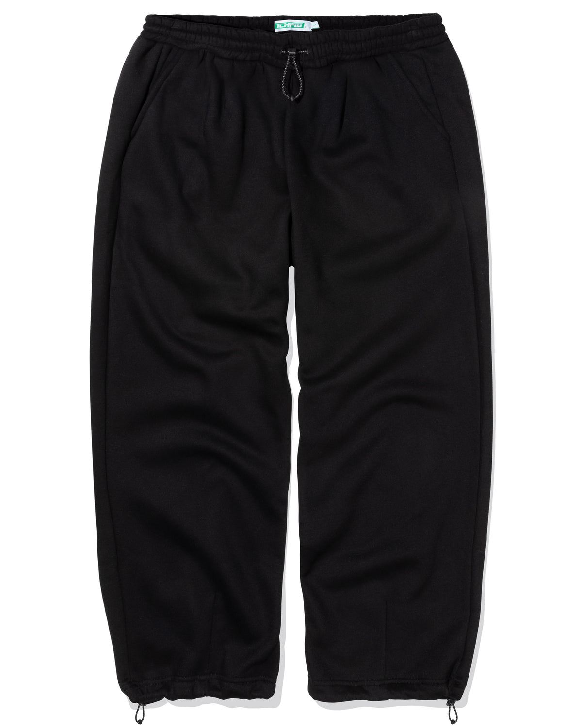 Cinch-Up Track Pants - Black