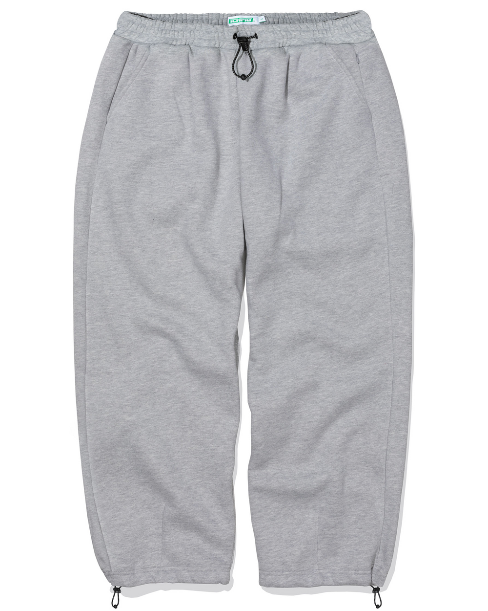 Cinch-Up Track Pants - Grey Marle