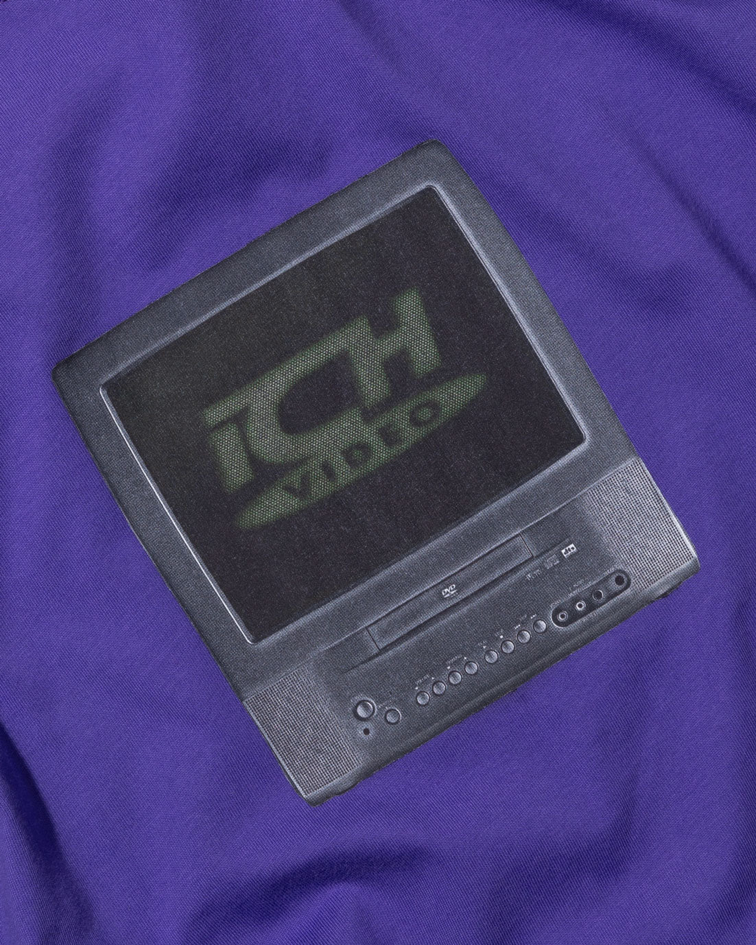 DVD Video Tee - Purple