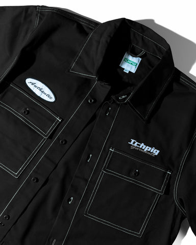 Emblem Workers Shirt - Diesel Black