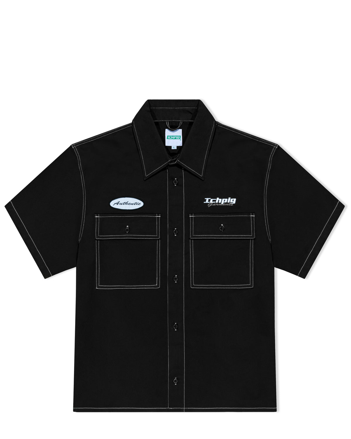 Emblem Workers Shirt - Diesel Black