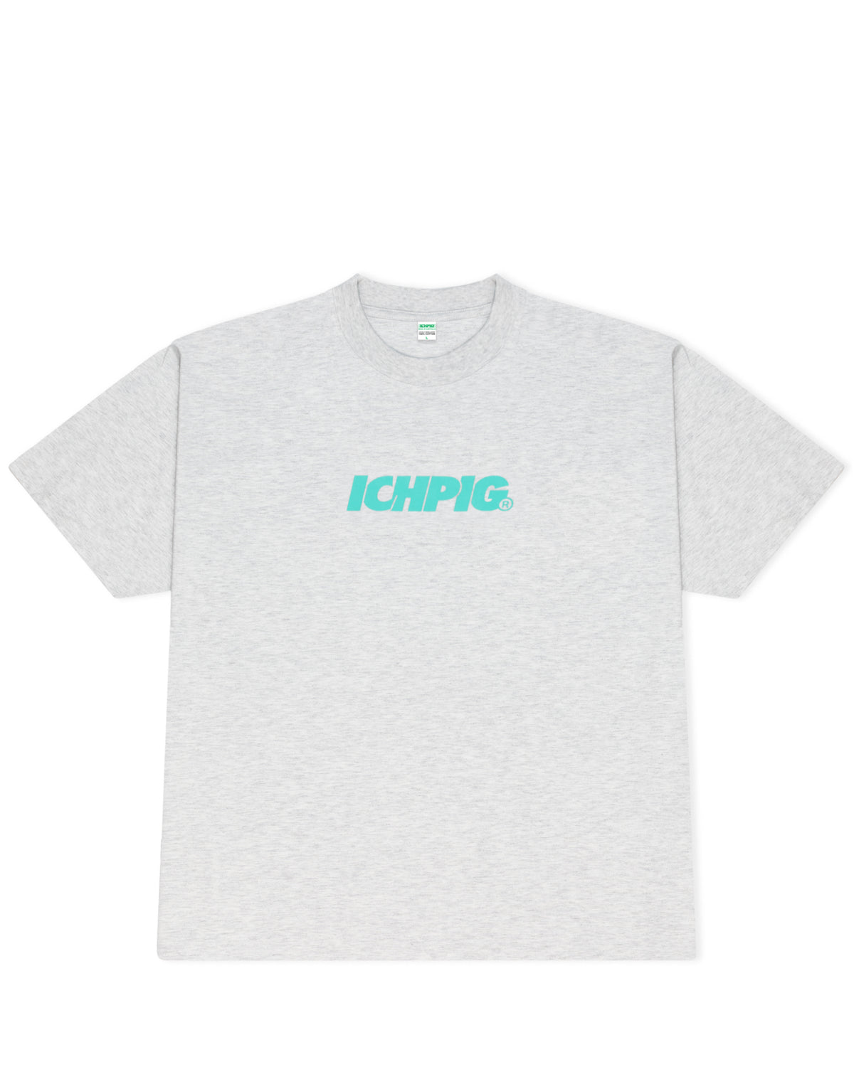 Sprinters Tee - White Marle / Teal