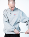 Strike Panel 1/4 Zip - Grey Marle