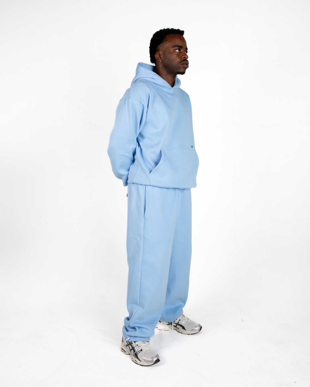 355 Adjustable Track Pants Sky Blue