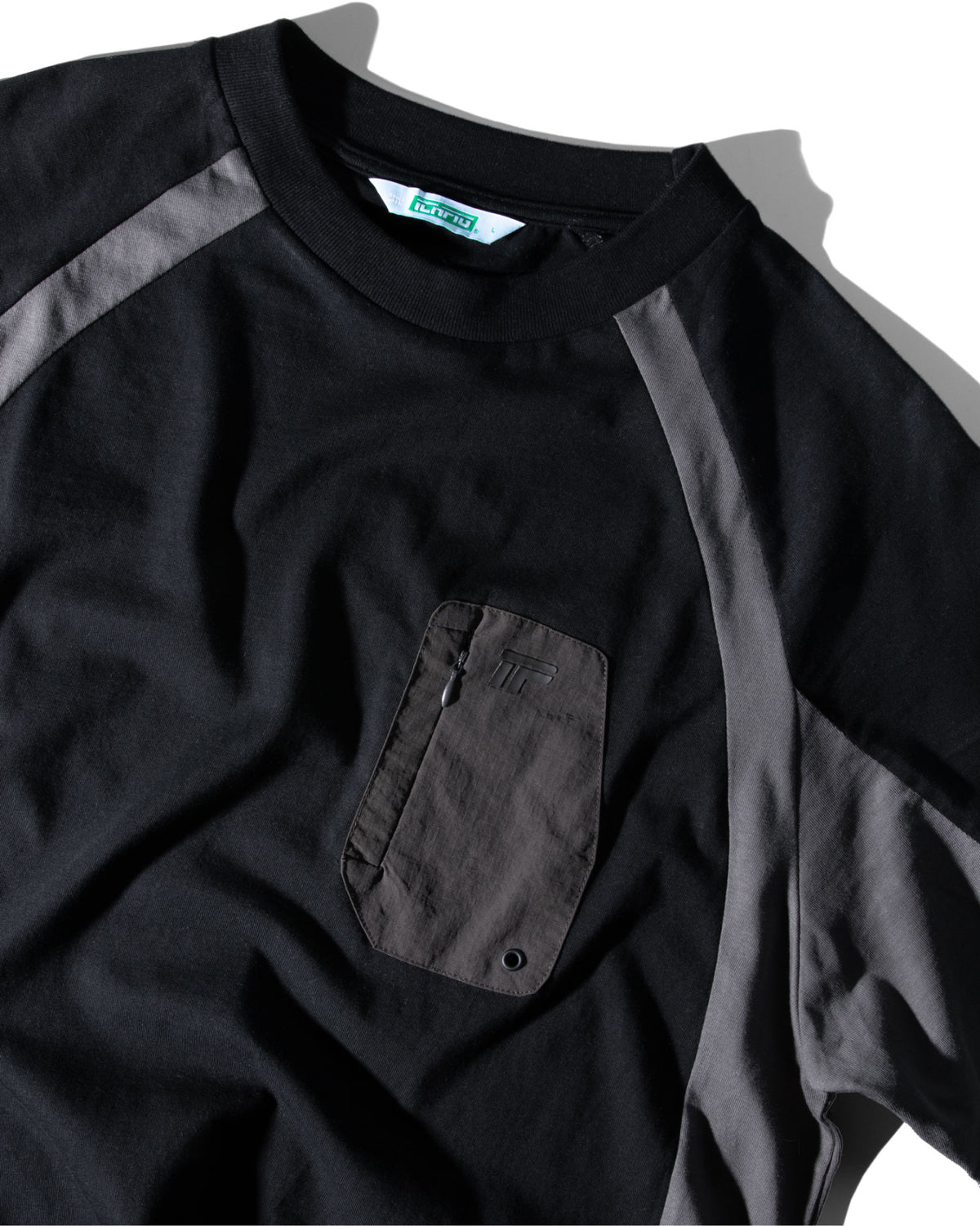 ALT Pocket Raglan Tee - Blackstone