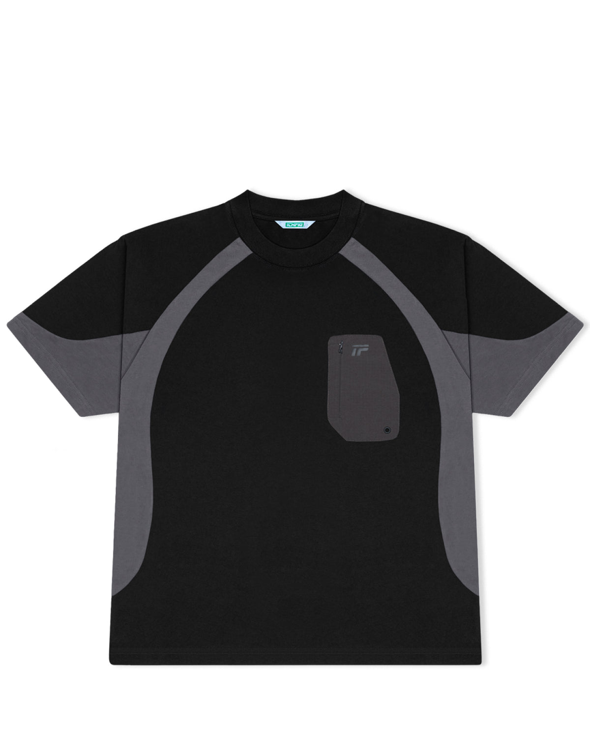 ALT Pocket Raglan Tee - Blackstone