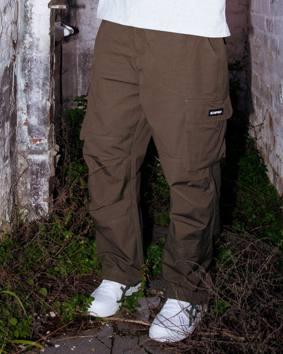 Ripstop Cargo Pants Dark Olive - Main Image
