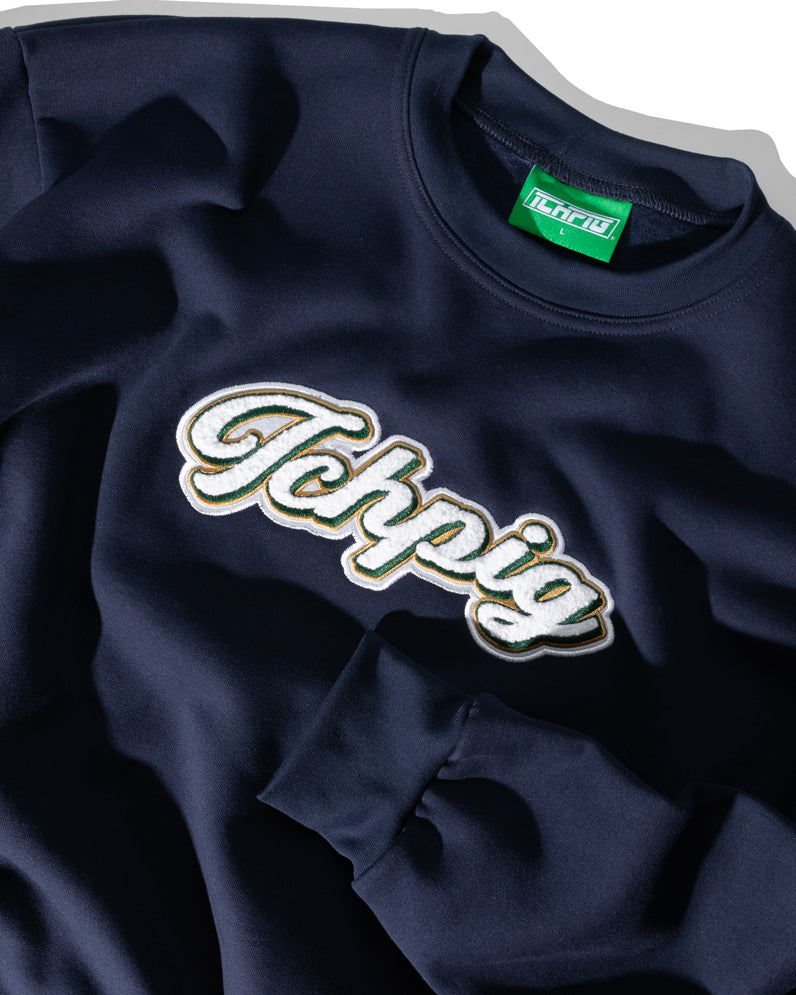 Legacy Applique Crew - Navy